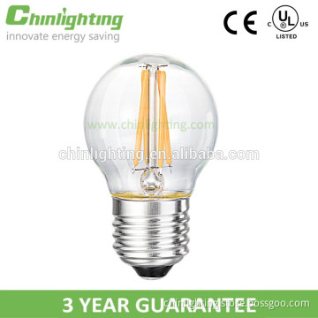 Best quality g45 filament led lamp g45 e27 led bulb filament light